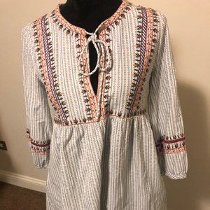 Zara Top- Doubles as a Shirt or Dress Size XS